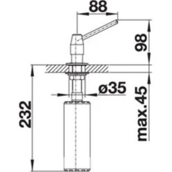 Blanco Distributeur De Savon Tango, 511266 Chromé 300 Ml 5 Blanco Distributeur De Savon Tango, 511266 Chromé 300 Ml -Aqua Home Magasin distributeur de savon tango 511266 chrome contenance 300 ml 1