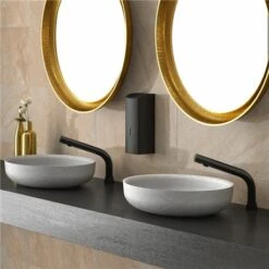 Distributeur électronique De Savon 512066BK Noir Mat -Aqua Home Magasin distributeur electronique de savon 512066bk noir mat 1