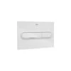 Roca Plaque De Commande Duplo One PL1 Dual Blanc Brillant