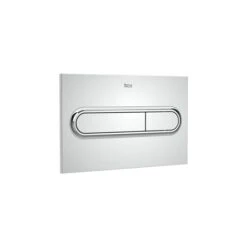 Roca Plaque De Commande Duplo One PL1 Dual Chromé