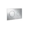 Roca Plaque De Commande Duplo One PL10 Dual Chromé -Aqua Home Magasin duplo one pl10 a890189001 dual chrome