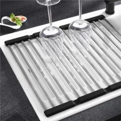 Blanco Egouttoir Pliable En Inox 238482 460x425 Mm -Aqua Home Magasin egouttoir 238482 460x425 mm 5