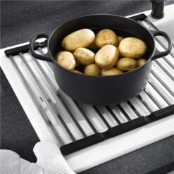 Blanco Egouttoir Pliable En Inox 238482 460x425 Mm -Aqua Home Magasin egouttoir 238482 460x425 mm 6