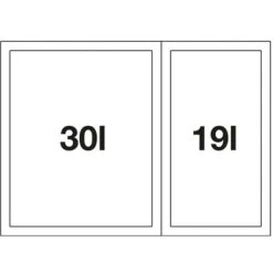 Blanco Poubelle Sous évier Flexon II 60/2, 2 Bacs 30+19 Litres -Aqua Home Magasin flexon ii 60 2 521471 noir 4