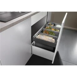 Blanco Poubelle Sous évier Flexon II Low 90/4, 4 Bacs 19+19+19+16 Litres 9 Blanco Poubelle Sous évier Flexon II Low 90/4, 4 Bacs 19+19+19+16 Litres -Aqua Home Magasin flexon ii 90 4 521475 noir 3