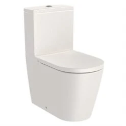 Roca WC à Poser Inspira Round Beige, 37,5x64,5x79,5 Cm