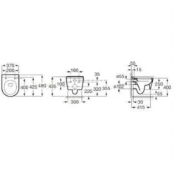 Roca WC Suspendu Inspira Round Café 37x48x40 Cm, Avec Abattant Frein De Chute 7 Roca WC Suspendu Inspira Round Café 37x48x40 Cm, Avec Abattant Frein De Chute -Aqua Home Magasin inspira round a346528660 a80152c66b cafe 37x48x40 cm 2