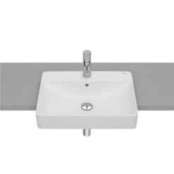 Roca Lavabo Inspira Square 55x42x12 Cm Blanc Mat