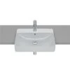 Roca Lavabo Inspira Square 55x42x12 Cm Perle