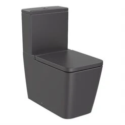 Roca WC à Poser Inspira Square Onyx, 37,5x64,5x79,5 Cm