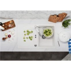 Blanco Mitigeur Cuisine Kano-S 525040 Blanc -Aqua Home Magasin kano s 525040 blanc 4