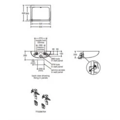 Lavabo Smartguard+ 60 Cm Vitrification Hydrophile -Aqua Home Magasin lavabo 60 cm vitrification hydrophile smartguard 4