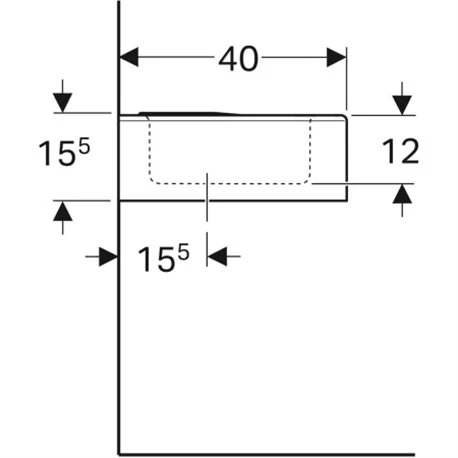 Geberit Lavabo Bambini 60 Cm 5 Geberit Lavabo Bambini 60 Cm – Image 3