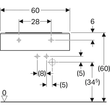 Geberit Lavabo Bambini 60 Cm 6 Geberit Lavabo Bambini 60 Cm – Image 4