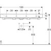 Geberit Lavabo Citterio 120 Cm 1 Geberit Lavabo Citterio 120 Cm -Aqua Home Magasin lavabo citterio 500553011 120 cm