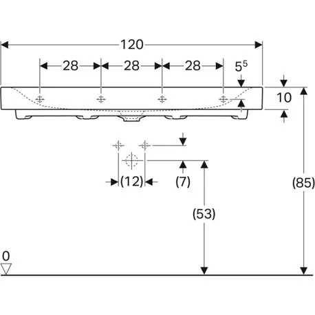 Geberit Lavabo Citterio 120 Cm 3 Geberit Lavabo Citterio 120 Cm