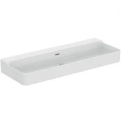 Ideal Standard Lavabo Conca 120x45 Cm Avec Trop-plein, Sans Trou De Robinetterie