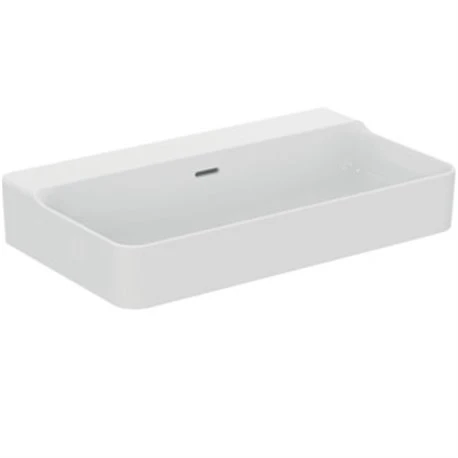 Ideal Standard Lavabo Conca 80x45 Cm Avec Trop-plein, Sans Trou De Robinetterie 3 Ideal Standard Lavabo Conca 80x45 Cm Avec Trop-plein, Sans Trou De Robinetterie