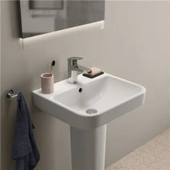 Ideal Standard Lavabo I.Life B 1 Trou 50x44 Cm 12 Ideal Standard Lavabo I.Life B 1 Trou 50x44 Cm -Aqua Home Magasin lavabo ilife b 1 trou 50x44 5