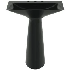 Ideal Standard Lavabo Monobloc Tipo-Z 3 Trous Noir Brillant 10 Ideal Standard Lavabo Monobloc Tipo-Z 3 Trous Noir Brillant -Aqua Home Magasin lavabo monobloc 3 trous de robinetterie noir brillant tipo z 2