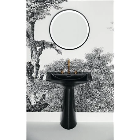 Ideal Standard Lavabo Monobloc Tipo-Z 3 Trous Noir Brillant 8 Ideal Standard Lavabo Monobloc Tipo-Z 3 Trous Noir Brillant – Image 6