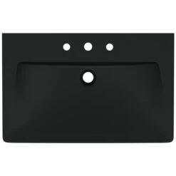 Ideal Standard Lavabo Monobloc Tipo-Z 3 Trous Noir Mat 11 Ideal Standard Lavabo Monobloc Tipo-Z 3 Trous Noir Mat -Aqua Home Magasin lavabo monobloc 3 trous de robinetterie noir mat tipo z 3