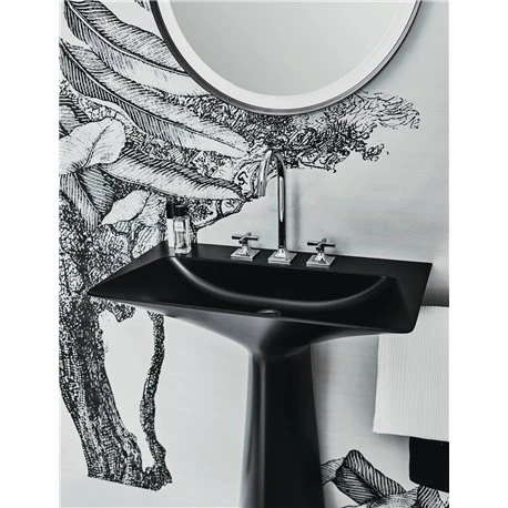 Ideal Standard Lavabo Monobloc Tipo-Z 3 Trous Noir Mat 7 Ideal Standard Lavabo Monobloc Tipo-Z 3 Trous Noir Mat – Image 5