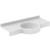 Lavabo-plan Matura 100x52,5/35 Cm Sans Trop-plein -Aqua Home Magasin lavabo plan matura 100x525 35 cm sans trop plein