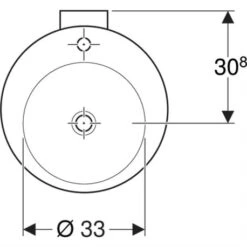 Geberit Lavabo Publica Accès Au Siphon à Droite -Aqua Home Magasin lavabo publica 500948001 acces au siphon a droite 3
