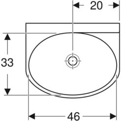 Geberit Lavabo Publica 50 Cm Profondeur 40 Cm Avec Dossier 8 Geberit Lavabo Publica 50 Cm Profondeur 40 Cm Avec Dossier -Aqua Home Magasin lavabo publica 500952001 50 cm profondeur 40 cm 2