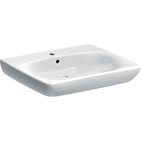 Geberit Lavabo Renova Comfort 65 Cm 1 Trou Percé, Avec Trop-plein 6 Geberit Lavabo Renova Comfort 65 Cm 1 Trou Percé, Avec Trop-plein – Image 4