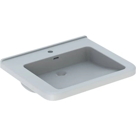 Geberit Lavabo Renova Comfort Square 65 Cm 1 Trou Percé, Avec Trop-plein 6 Geberit Lavabo Renova Comfort Square 65 Cm 1 Trou Percé, Avec Trop-plein – Image 4