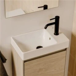 Roca Lave-mains Ona Blanc Brillant 45x26 Cm -Aqua Home Magasin lave mains ona blanc brillant 45x26 cm 2