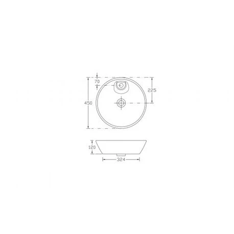 Vasque Lieja 450x324 Mm Avec Trop Plein 4 Vasque Lieja 450x324 Mm Avec Trop Plein – Image 2