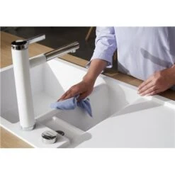 Blanco Mitigeur Cuisine Linee-S 518441 Blanc -Aqua Home Magasin linee s silgranit 518441 blanc silgranit 3