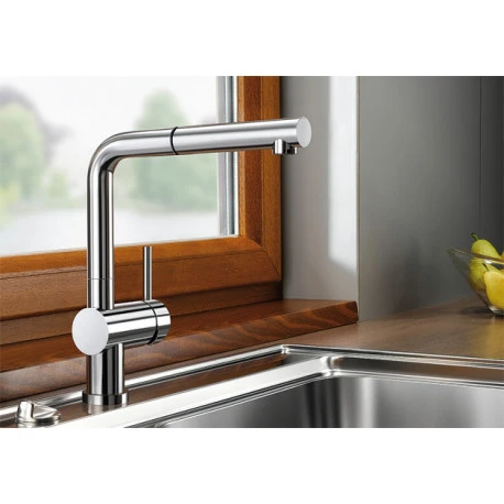 Blanco Mitigeur Cuisine Linus-S-F Solution Sous Fenêtre 514023 Chromé Simple 3 Blanco Mitigeur Cuisine Linus-S-F Solution Sous Fenêtre 514023 Chromé Simple