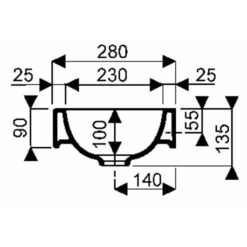 Geberit Lave-mains ICon 38 Cm Cuve à Gauche -Aqua Home Magasin lovely 38 cm 00103920000 cuve a gauche sans trop plein 5