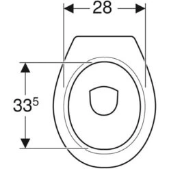 Geberit WC à Poser Publica Avec Bride 6 Litres -Aqua Home Magasin lovely rimfree wc 08339600000101 fermeture ralentie 2