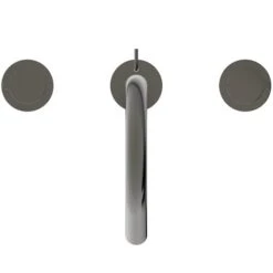 Ideal Standard Mélangeur Lavabo Joy Gris Magnétique 3 Trous Avec Tirette Et Vidage Bonde Métal -Aqua Home Magasin melangeur lavabo joy gris magnetique 3 trous avec tirette et vidage bonde metal 2