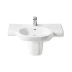 Roca Lavabo Meridian 85x46x15 Cm Blanc Brillant
