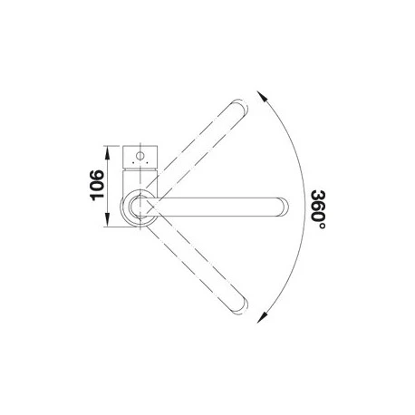 Blanco Mitigeur Cuisine Mida 517742 Chromé 4 Blanco Mitigeur Cuisine Mida 517742 Chromé – Image 2