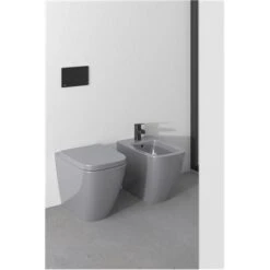 Ideal Standard Mitigeur Bidet Ceraplan Noir Mat Avec Tirette Et Vidage Bonde Métal -Aqua Home Magasin mitigeur bidet ceraplan noir mat avec tirette et vidage bonde metal 4