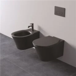 Ideal Standard Robinet Bidet Connect Air Gris Magnétique, Avec Tirette Et Vidage Bonde Métal -Aqua Home Magasin mitigeur bidet monotrou a7030a5 connect air gris magnetique avec tirette et vidage bonde metal 2