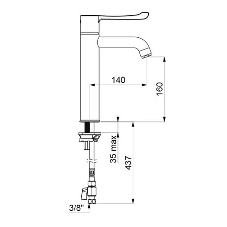 Mitigeur D'évier SECURITHERM BIOCLIP H.160 L.140 H9625 4 Mitigeur D'évier SECURITHERM BIOCLIP H.160 L.140 H9625 – Image 2