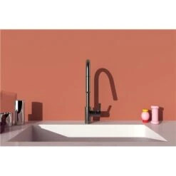 Ideal Standard Mitigeur De Cuisine Gusto Douchette Extractible 2 Jets Gris Magnétique -Aqua Home Magasin mitigeur de cuisine gusto douchette extractible 2 jets gris magnetique 3