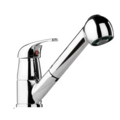 Mitigeur Cuisine Avec Douchette Chromé