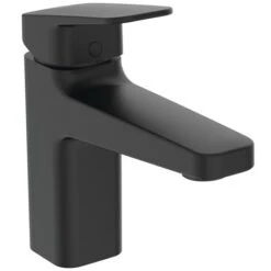 Ideal Standard Mitigeur Lavabo Ceraplan Grande Noir Mat Sans Tirette Ni Vidage