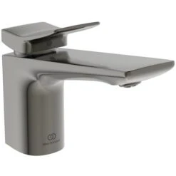 Ideal Standard Mitigeur Lavabo Conca Gris Magnétique Sans Tirette Ni Vidage