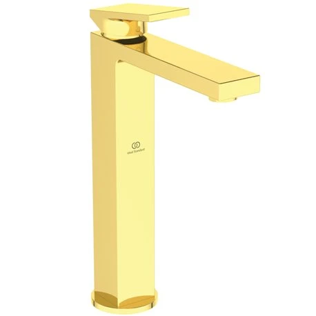 Ideal Standard Mitigeur Lavabo Extra Réhaussé Or Brossé Sans Tirette Ni Vidage 3 Ideal Standard Mitigeur Lavabo Extra Réhaussé Or Brossé Sans Tirette Ni Vidage