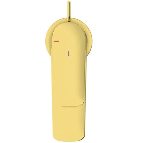 Ideal Standard Mitigeur Lavabo Monotrou Piccolo Connect Air Or Brossé, Tirette Et Vidage Bonde Métal 6 Ideal Standard Mitigeur Lavabo Monotrou Piccolo Connect Air Or Brossé, Tirette Et Vidage Bonde Métal – Image 4